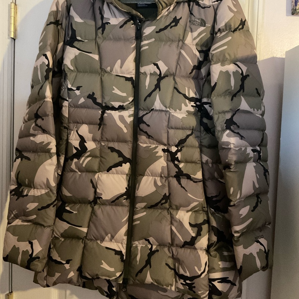 The North Face Women's Camouflage Puffer Jacket